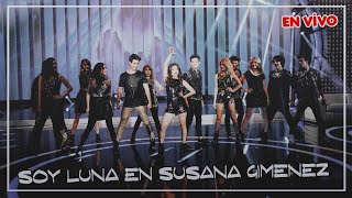 Soy Luna en el programa de Susana Gimenez HD [upl. by Netsew]