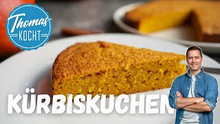 Kürbiskuchen backen  dieses Rezept macht süchtig [upl. by Ellinet737]