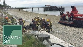 Raw video Three survive float plane crash  Vancouver Sun [upl. by Hecht]