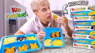 i only ate KID CUISINE frozen meals for 24 hours [upl. by Etterual834]