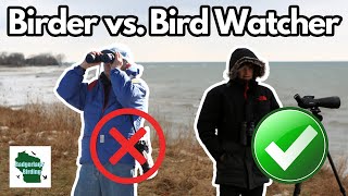 Birder vs Bird Watcher Which One Are You [upl. by Karub]