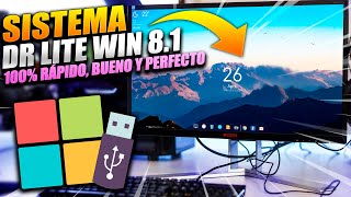 ⚡ El MEJOR Windows 81 MÁS RÁPIDO ✔️ Máxima Velocidad 🚀 DR Lite 2023 [upl. by Faux]