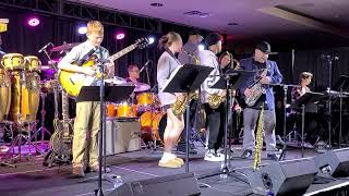 2024 Berks Jazz Fest Student Jazz Jam  Part 1 with Muhlenberg MS Jazz Band players [upl. by Bonnes]