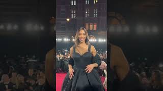 MunroeBergdorf arrives at The FashionAwards 2024 [upl. by Crim]