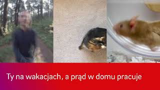 Ty na wakacjach a prąd pracuje Daj prądowi odpocząć [upl. by Bergeman]