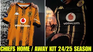 Kaizer Chiefs Home And Away Kit Revealed  2425 SEASON EDITION [upl. by Zimmer]