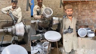 Amazing production of stainless steelutensilsmaking viralvideo new [upl. by Shorter]