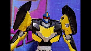 Custom Review of the Transformers RID15 Shattered Glass Goldbug [upl. by Zephaniah]