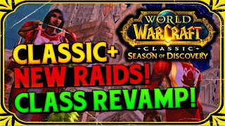 Season of Discovery Looks Insane New Raids Class Rework amp Open World Content Classic Overview [upl. by Elyl227]