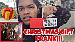 CHRISTMAS GIFT PRANK MGA MUKANG PERA HAHA [upl. by Adelbert]