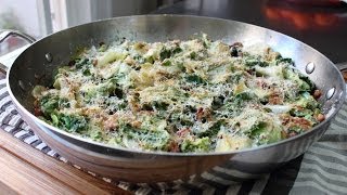 Utica Greens amp Beans  Escarole Gratin with Beans Recipe  New Years Day Special [upl. by Georgiana]