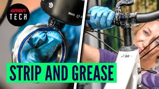 Strip And Grease An MTB  What You Need And Where [upl. by Faith]