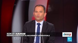 Interview de Benoît Hamon France 24 18 septembre 2018 [upl. by Zosi19]