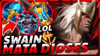 🤮¡ASÍ es la NUEVA BUILD KOREANA del REWORK de SWAIN que LO HA VUELTO ROTISIMO FREE ELO 100 [upl. by Sitsuj]