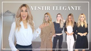 Cómo vestir ELEGANTE y SENCILLA 5 consejos  looks [upl. by Inglebert]