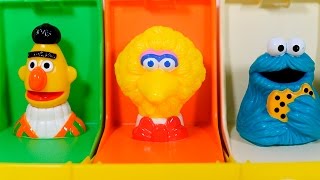 Sesame Street Pop Up Toy and PJ Masks Toys [upl. by Aimaj508]