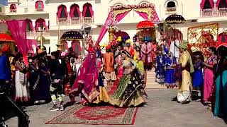 JIJI MAA Ghoomar Ghoomer Song BEST DANCE BY JIJI MAATANVI DOGRA FALGUNI PUROHIT  Mr slow mo [upl. by Eidod]