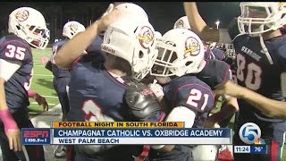 FNSF Champagnat Catholic vs Oxbridge Academy [upl. by Marabel96]