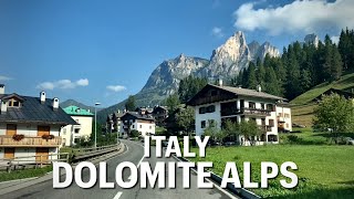 Dolomite Alps Driving in Belluno one of the most beautiful area of Italy [upl. by Connelly]