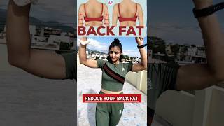 Back fat Reduce 🏋️🙏 Reduce exercise tips yogalife weightloss fitness yoga reduce [upl. by Cy905]