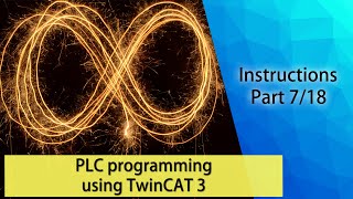 PLC programming using TwinCAT 3  Instructions Part 718 [upl. by Johannah]