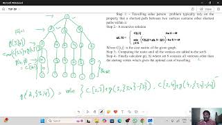 Travelling Salesman Problem TSP using Dynamic Programming [upl. by Amor506]