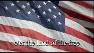 Star Spangled Banner 1st 2 Verses wlyrics in videoTempleton Thompson amp Sam Gay [upl. by Nohsar]