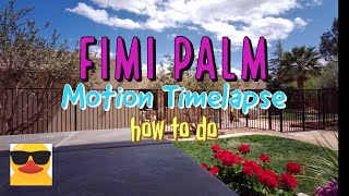 How to do a Motion Timelapse  Fimi Palm [upl. by Kristie242]