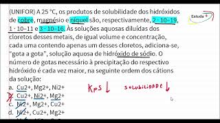 KPS E SOLUBILIDADE [upl. by Recha]