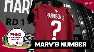 Which Jersey Number Should Arizona Cardinals Wide Receiver Marvin Harrison Jr Wear [upl. by Matilda]