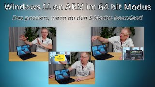 Windows 11 on ARM  Das passiert wenn du den S Modus beendest [upl. by Viridi]