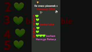 Ile znasz piosenek z haloween 2024 [upl. by Bannister]