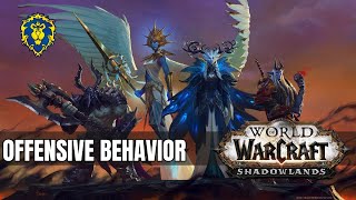 WoW Shadowlands  Alliance Quests  Offensive Behavior [upl. by Rheba276]