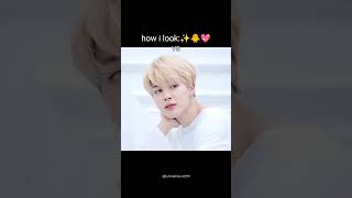 How i look🐥💖 VS my mind 🌚🔥btsbtsmemesyoutubeshortsbtsmemejiminshorts [upl. by Dawson]