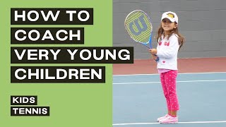 How to Teach Tennis to Very Young Children  35 Year Olds [upl. by Sew]