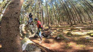 Trail Center de l\Amblève  Remouchamps  Harte Endurotrails Altitude Powerplay Levo [upl. by Ardaid83]