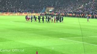 Trabzonspor Galatasaray Galibiyetinden Sonra Horon ve Kolbasti Show [upl. by Lleihsad]