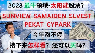 太阳能股还可以涨吗？ SUNVIEW SAMAIDEN SLVEST PEKAT CYPARK 的分析 马股 太阳能 samaiden sunview slvest solar [upl. by Gasser]