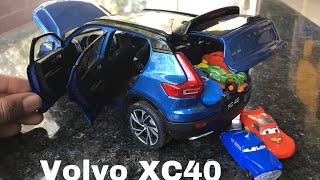 Diecast Unboxing2018 Volvo XC40 blue 118 Diecast Volvo Merchandise by Paudi Models SUV [upl. by Gonick]