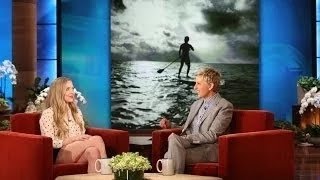 Amanda Seyfried on Boyfriend Justin Long on Ellen show [upl. by Ezarras]