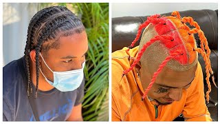 Braids For Men  Hairstyles For ShortMediumLong Hair  Curly amp Straight Hair Types [upl. by Nnylesor]