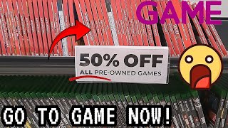 GAMEs 50 Discounts are INSANE [upl. by Ahsienod]