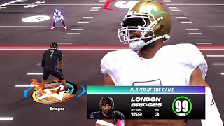 99 OVR CB Dominates Showdown Mode  Madden 24 Gameplay [upl. by Sucramraj]