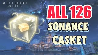 How to GET ALL 126 SONANCE CASKETS in HUANGLONG COMPLETE GUIDE FULL TUTORIAL  Wuthering Waves [upl. by Naryb]