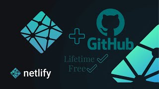 Host Website on Netlify with Github for Free  Lifetime [upl. by Nolyag]