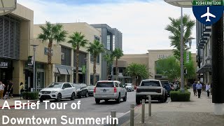 A Brief Tour of Downtown Summerlin Las Vegas NV [upl. by Leynad]