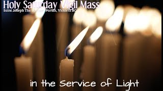 Holy Saturday Vigil Mass 8 PM 30 March 2024  SJTW Victoria [upl. by Vallo]