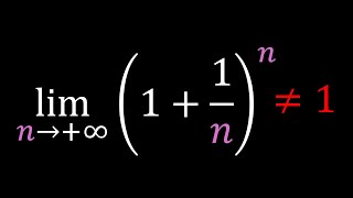 Cette LIMITE nest PAS égale à 1  preuve sans utiliser lhôpital [upl. by Flan]
