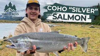 Fishing for Coho quotSilverquot Salmon [upl. by Enelaj]