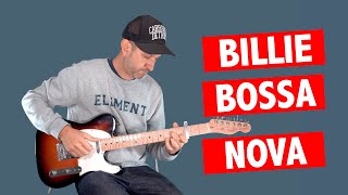 Billie Eilish  Billie Bossa Nova Guitar Tutorial [upl. by Neelehtak]